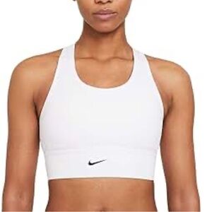 Nike Women's Dri Fit white sports bra